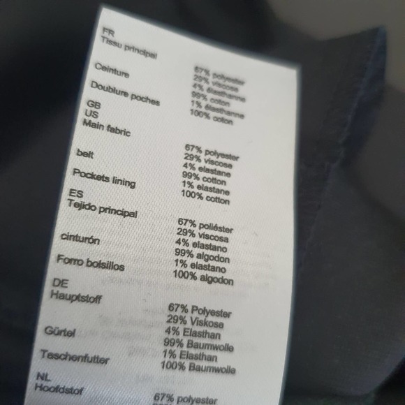 Maje Black Paris Belted Flat Front Shorts Women's Size M - Picture 11 of 11